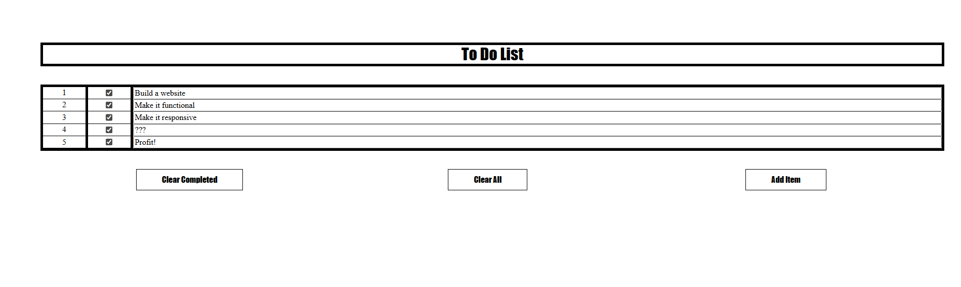 To do list Image